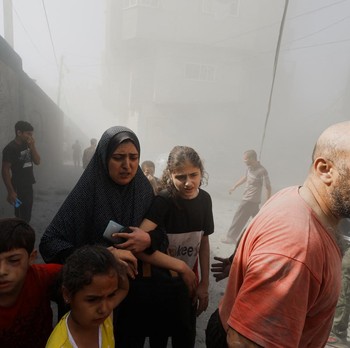 Serangan Israel Terbaru di Gaza, Warga Panik-Anak Ketakutan