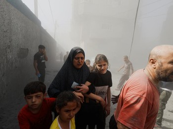 Serangan Israel Terbaru di Gaza, Warga Panik-Anak Ketakutan