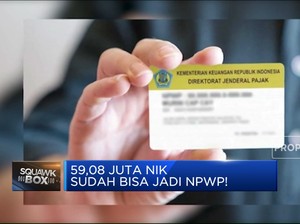 Video: 59,08 Juta NIK Sudah Bisa Jadi NPWP!