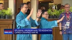 Video: KPU Siap Umumkan Hasil Tes Kesehatan Capres-Cawapres