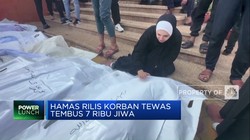Video: Hamas Ungkap Korban Tewas di Gaza Tembus 7 Ribu Jiwa