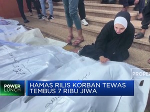 Video: Hamas Ungkap Korban Tewas di Gaza Tembus 7 Ribu Jiwa