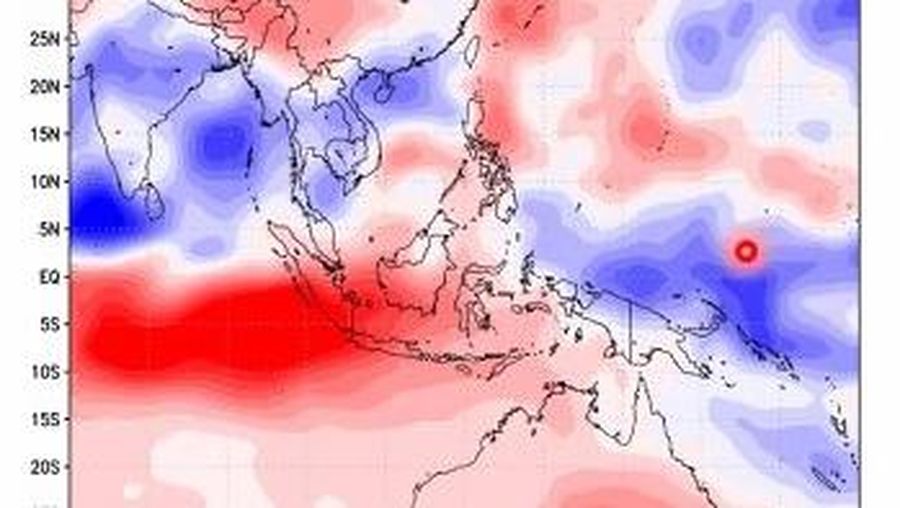 Paparan webinar BRIN, pantauan El Nino 2023. (Tangkapan Layar Webinar BRIN)