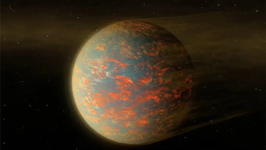 Planet 55 Cancri e yang dijuluki planet neraka.