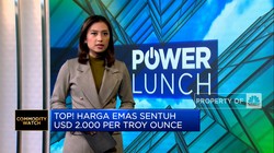 Video: Top! Harga Emas Sentuh USD 2.000 Per Troy Ounce