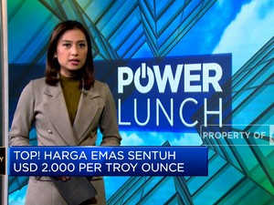 Video: Top! Harga Emas Sentuh USD 2.000 Per Troy Ounce
