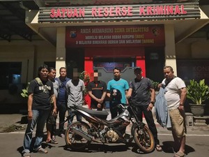 Dua Pria yang Rampok dan Pukul Gadis di Mojokerto Diringkus