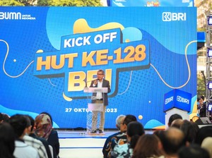 Logo HUT Ke-128 Maknai Perjalanan BRI Dampingi UMKM Lebih dari 1 Abad