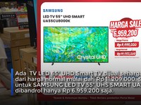 Video: Khusus Hari Ini! Kulkas Sampai TV Diskon di Transmart