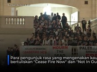 Video: Unjuk Rasa New York Tuntut Gencatan Senjata di Gaza