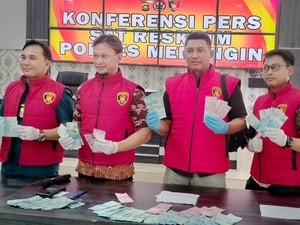 Komplotan Pengedar Uang Palsu di Merangin Ditangkap, Ini Modusnya