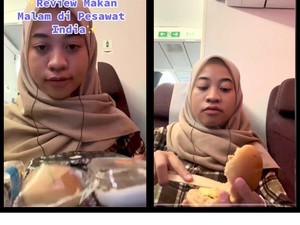 WNI Ini Review Makanan di Pesawat India, Rasa Menunya Begini
