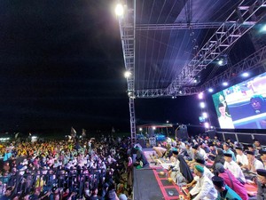 Selawat Kebangsaan di Karanganyar Ajak Masyarakat Doakan Ganjar-Mahfud