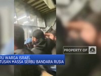 Video: Buru Warga Israel, Ratusan Massa Serbu Bandara Rusia