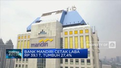 Video: Tumbuh 27,4%, Bank Mandiri Cetak Laba Rp39,1 Triliun
