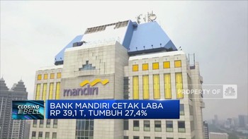 Video: Tumbuh 27,4%, Bank Mandiri Cetak Laba Rp39,1 Triliun
