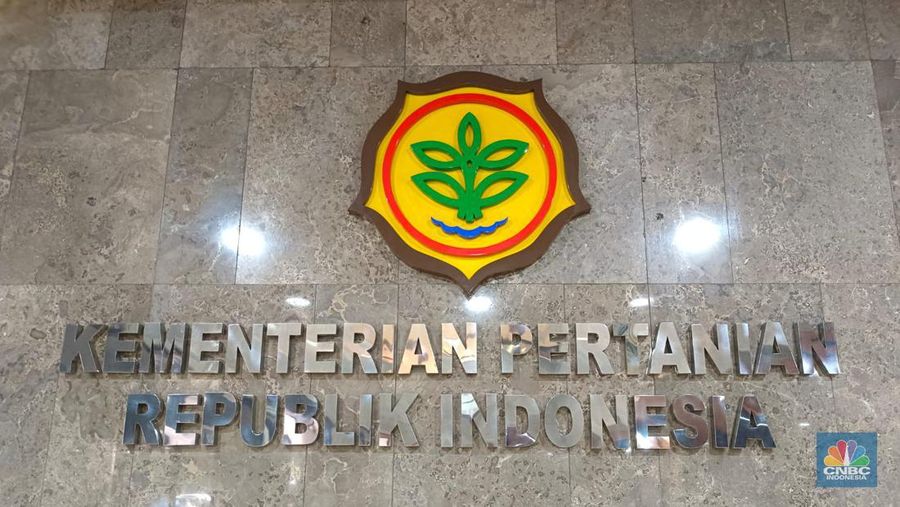 Kantor Kementerian Pertanian. (CNBC Indonesia/Martyasari Rizky)