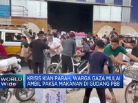 Krisis Parah, Warga Gaza Ambil Paksa Makanan di Gudang PBB