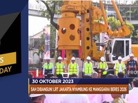 LRT Velodrome-Manggarai Dimulai Hingga Panama Ricuh