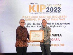 PGN Raih Dua Penghargaan di Ajang KIP Digital BUMN Awards 2023