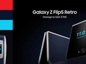 Samsung Rilis Galaxy Z Flip 5 Retro, Terinspirasi HP Lipat Jadul