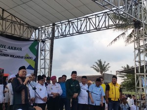 Saut Ikut Cak Imin ke Malang: Saya Hadir untuk Presiden yang Berintegritas
