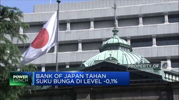 Video: Bank of Japan Tahan Suku Bunga di Level -0,1%