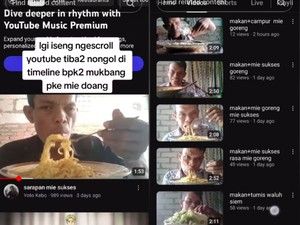 Pria Ini Bikin Konten Mukbang Mie Instan yang Bikin Netizen Miris