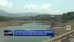 Jokowi Bawa Kabar Buruk Soal Kekeringan
