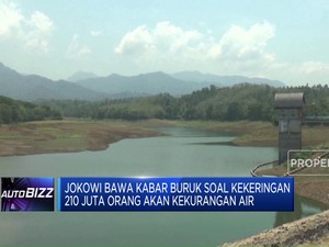 Jokowi Bawa Kabar Buruk Soal Kekeringan