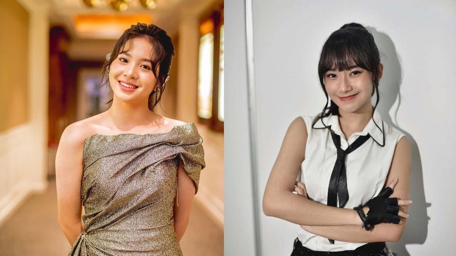 Kolase Zee dan Freya member JKT48. (Instagram @jkt48.zee dan jkt48.freya)