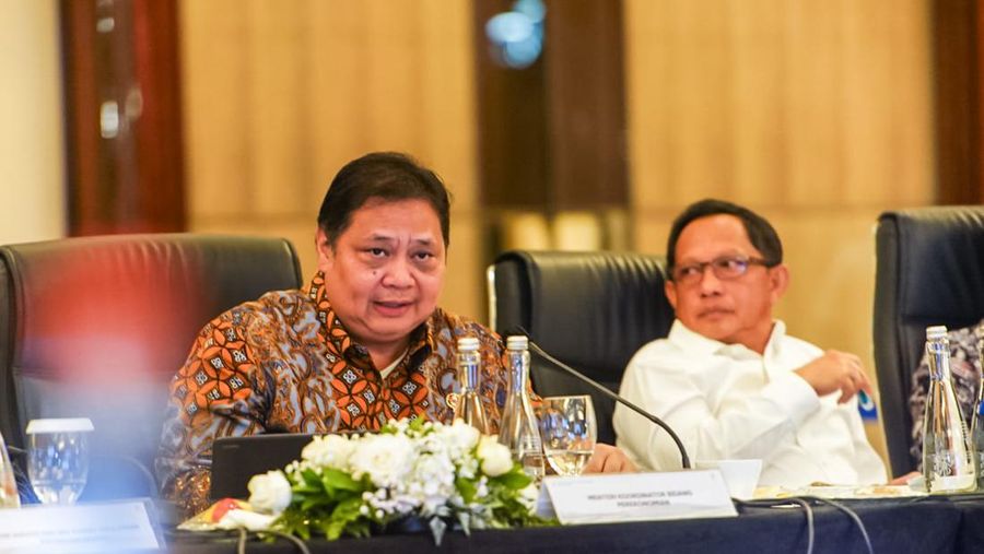 Menko Perekonomian Airlangga Hartanto