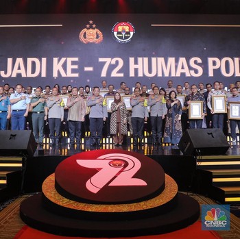 Potret Kemeriahan Syukuran Hari Jadi Ke-72 Humas Polri