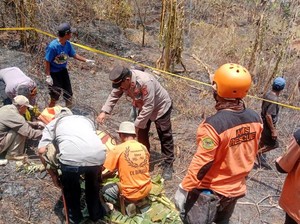 Dasta Ditemukan Tewas di Lahan Kosong yang Terbakar di Sumedang