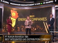 Rukun Raharja Raih Best Integrated Gas Distribution Company
