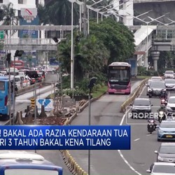 Razia Kendaraan Tua Lebih Dari 3 Tahun Bakal Kena Tilang