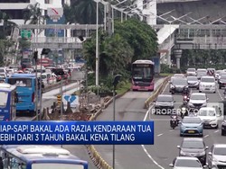 Razia Kendaraan Tua Lebih Dari 3 Tahun Bakal Kena Tilang