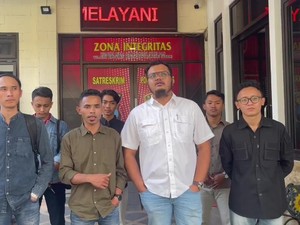 Relawan Ganjar Beri Keterangan BAP Kasus Pencatutan Dukung Prabowo