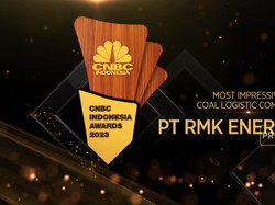RMK Energy Raih "Most Impressive Coal Logistic Company"