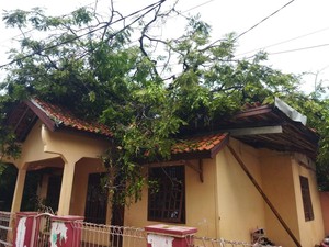 BPBD: 337 Bangunan di Pandeglang Rusak Akibat Angin Kencang