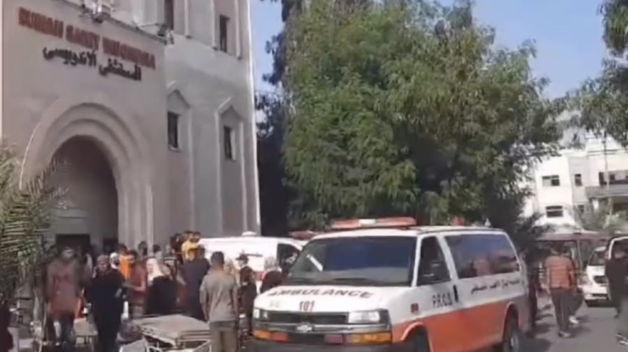 Rumah Sakit Indonesia di Gaza menjadi sasaran target serangan udara militer Israel. (Tangkapan Video Instagram @mercindonesia)