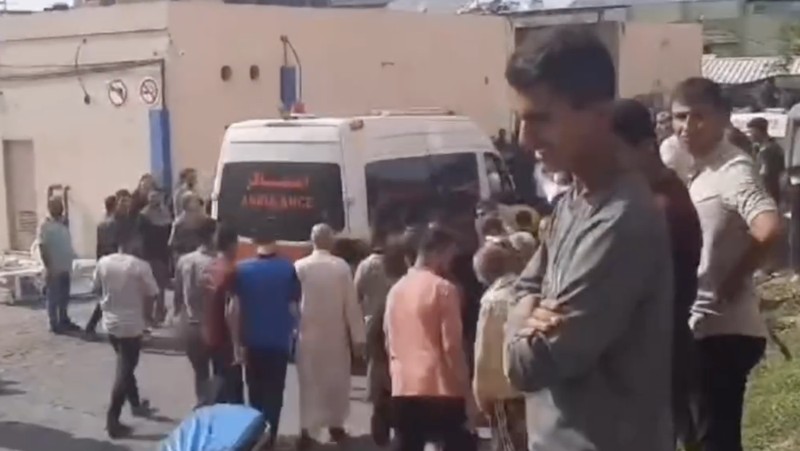 Rumah Sakit Indonesia di Gaza menjadi sasaran target serangan udara militer Israel. (Tangkapan Video Instagram @mercindonesia)