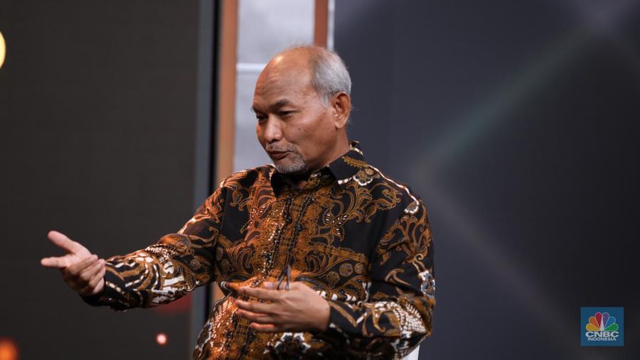 Sekretaris Jenderal (Sekjen) DEN Djoko Siswanto. (CNBC Indonesia/Tri Susilo)