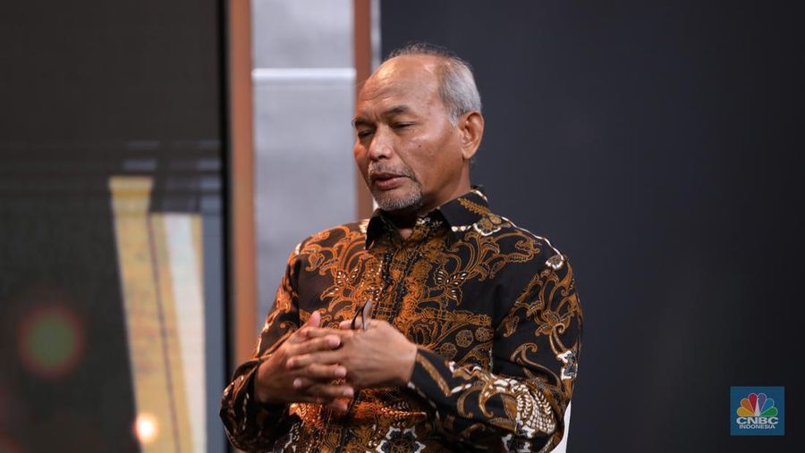 Sekretaris Jenderal (Sekjen) DEN Djoko Siswanto. (CNBC Indonesia/Tri Susilo)