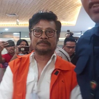 Penampakan SYL & Map Biru Usai 5 Jam Diperiksa Bareskrim