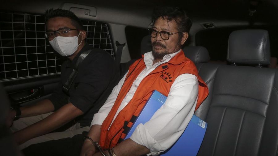 SYL Usai Diperiksa 5 Jam di Bareskrim Polri. (Dok. Detikcom/Rifkianto Nugroho)
