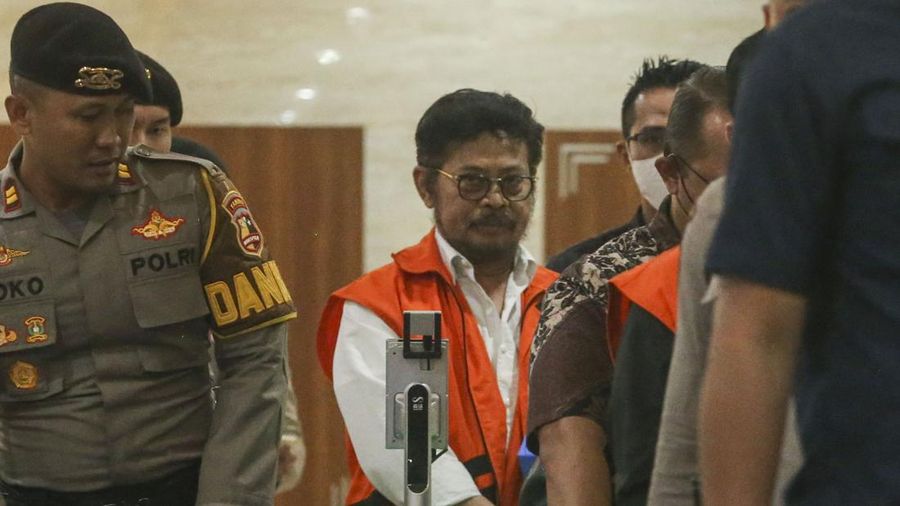 SYL Usai Diperiksa 5 Jam di Bareskrim Polri. (Dok. Detikcom/Rifkianto Nugroho)