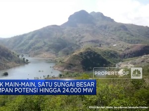 Top! 128 Sungai Besar RI Simpan Potensi Hydropower