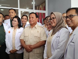 Ditemani KSAD, Prabowo Resmikan RS Salak Tingkat III dr Sadjiman Bogor