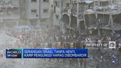 Serangan Israel Tanpa Henti, Kamp Pengungsi Gaza Dibombardir